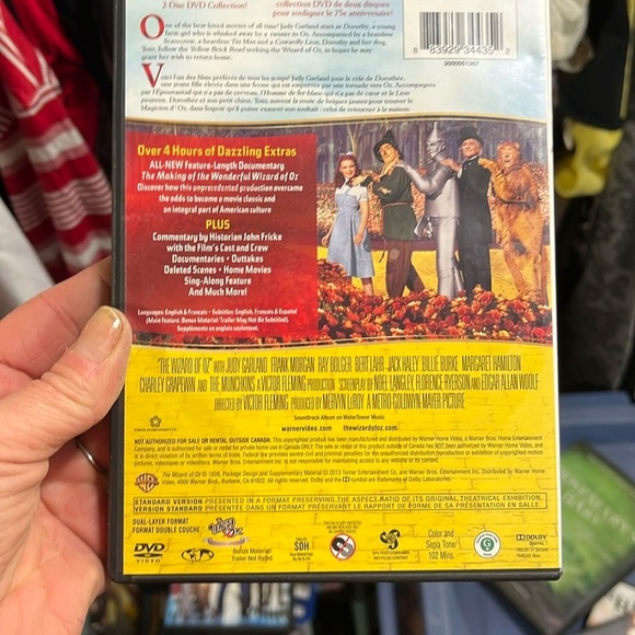 The Wizard of Oz 75th Anniversary DVD - Picture 2 of 6